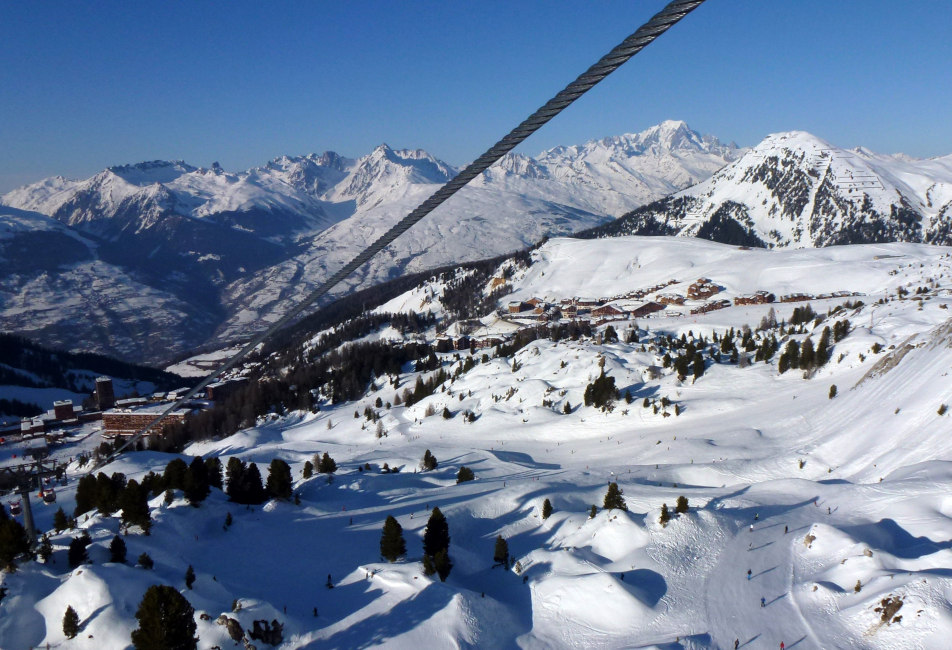 la plagne hiver