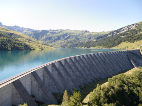 moto barrage roselend