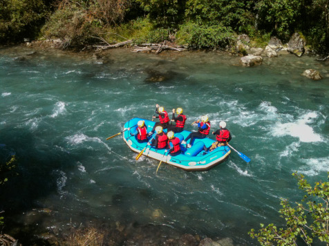 rafting en famille savoie