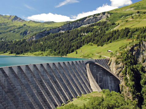 randonnee barrage roselend