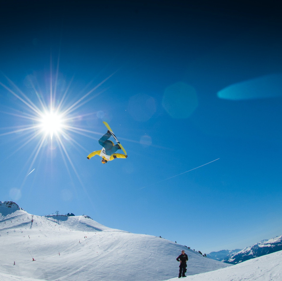 snowpark hiver savoie