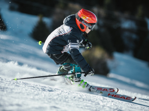 ski enfant les Arcs