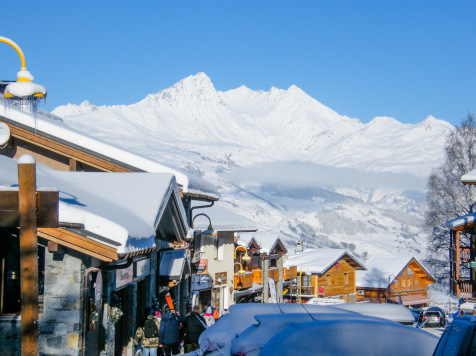 vacances station ski savoie